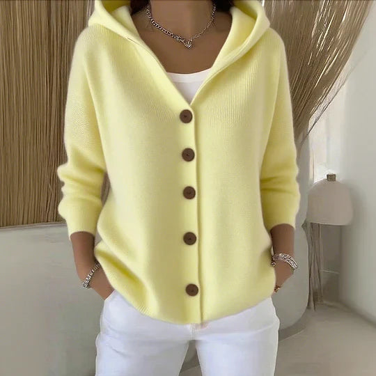 Sofia™ | Elegant Long-Sleeve Knit Cardigan
