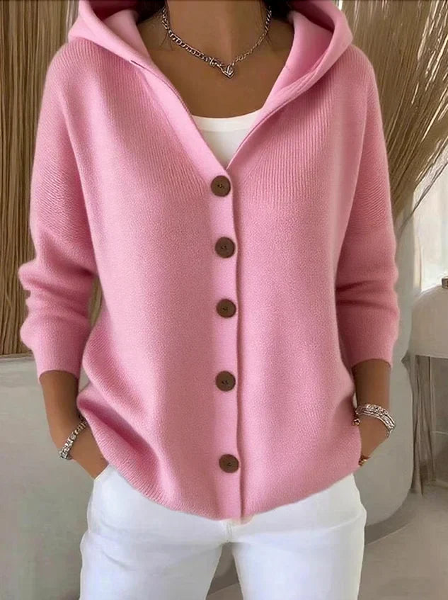 Sofia™ | Elegant Long-Sleeve Knit Cardigan