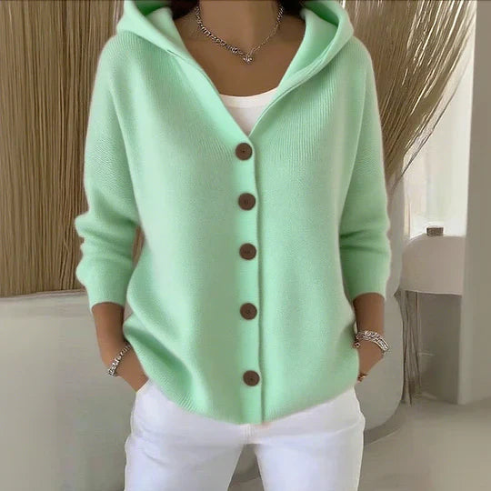 Sofia™ | Elegant Long-Sleeve Knit Cardigan