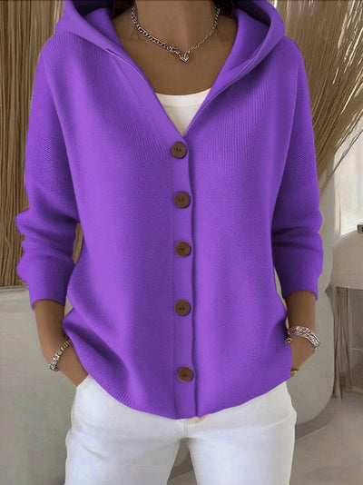 Sofia™ | Elegant Long-Sleeve Knit Cardigan